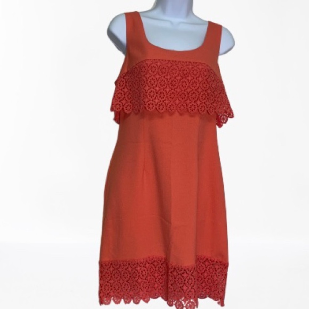 ALTAR’D STATE ORANGE SLEEVELESS DRESS